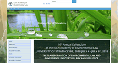 Desktop Screenshot of iucnael.org